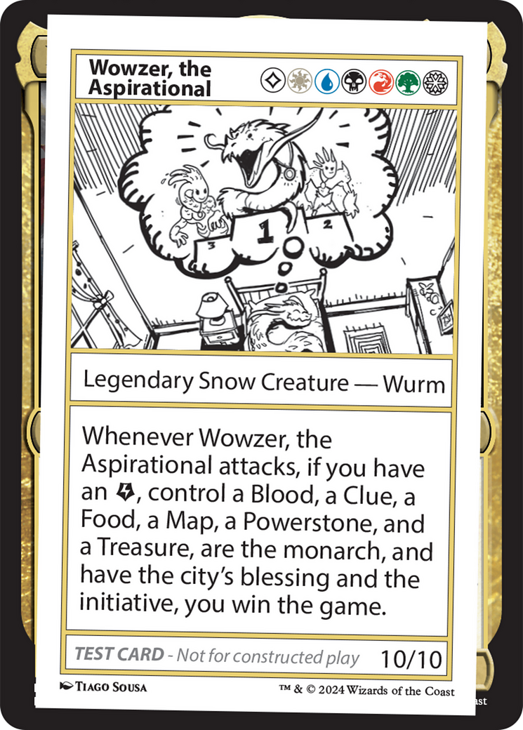 Wowzer, the Aspirational [Mystery Booster 2 Playtest Cards] - Magic: The Gathering - Card Brawlers | Quebec | Canada |