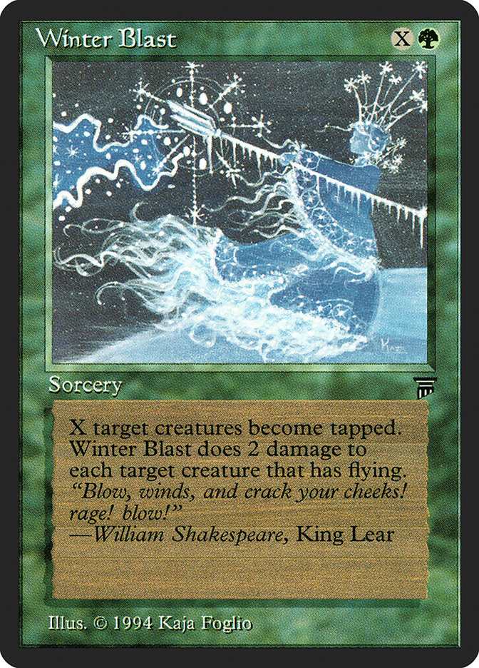 Winter Blast [Legends] - Magic: The Gathering - Card Brawlers | Quebec | Canada |