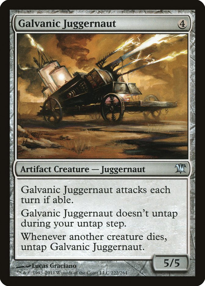 Galvanic Juggernaut [Innistrad] - Magic: The Gathering - Card Brawlers | Quebec | Canada |