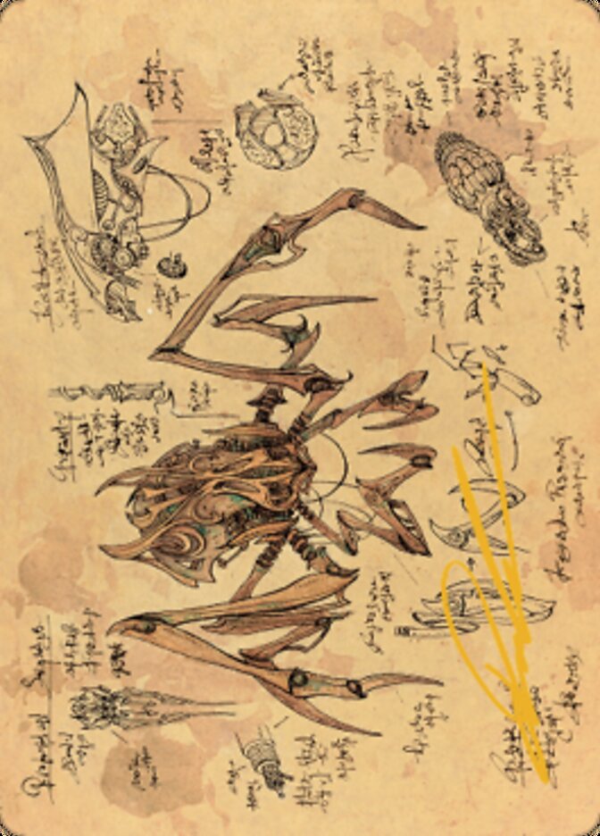 Scrap Trawler Art Card (Gold-Stamped Signature) [The Brothers' War Art Series] - Magic: The Gathering - Card Brawlers | Quebec | Canada |