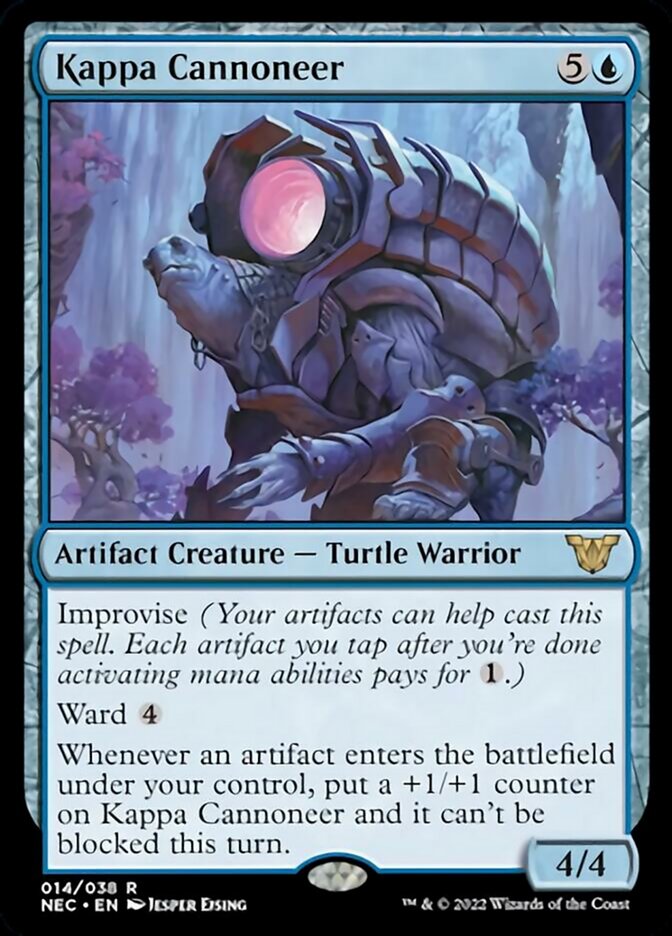 Kappa Cannoneer [Kamigawa: Neon Dynasty Commander] - Magic: The Gathering - Card Brawlers | Quebec | Canada |