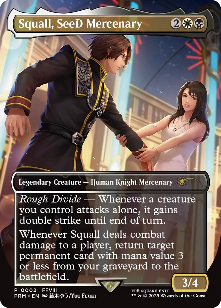 Squall, SeeD Mercenary [Standard Showdown Promos] - Magic: The Gathering - Card Brawlers | Quebec | Canada |