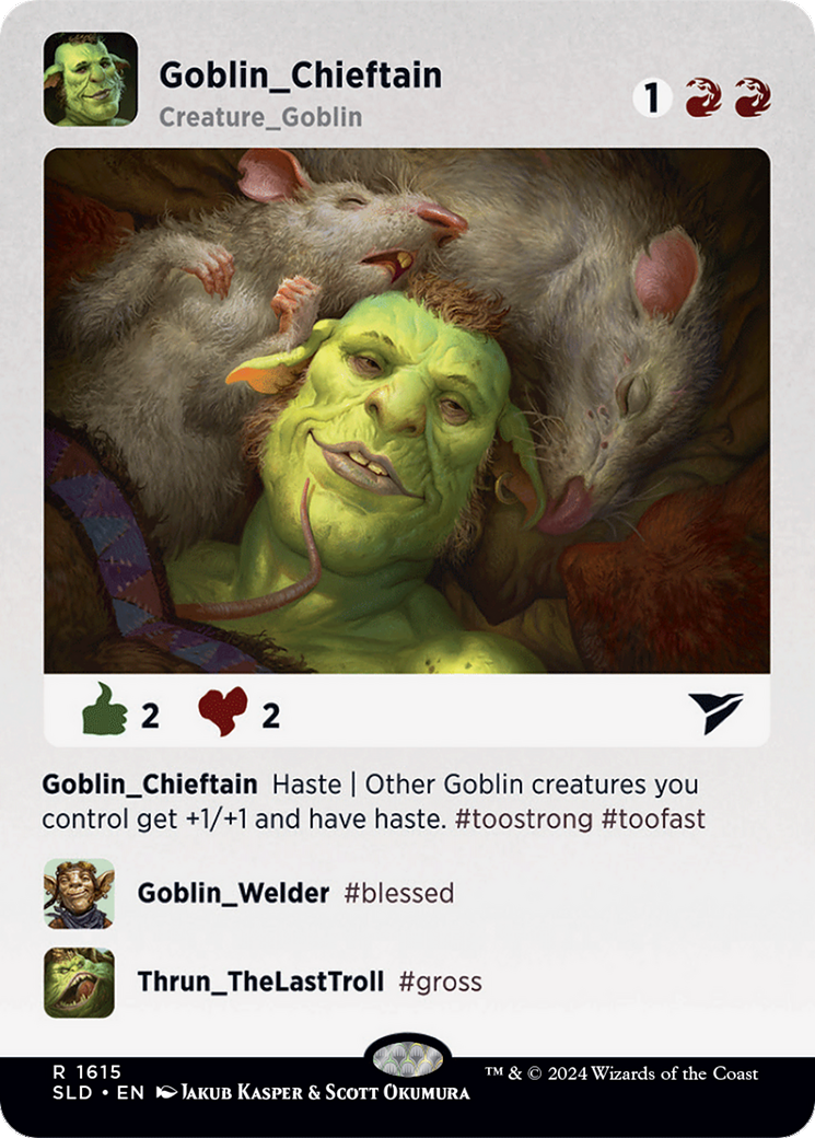 Goblin Chieftain [Secret Lair Drop Series] - Magic: The Gathering - Card Brawlers | Quebec | Canada |