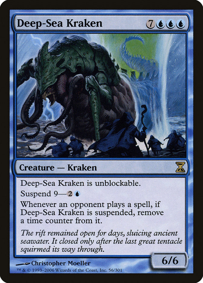 Deep-Sea Kraken [Time Spiral] - Magic: The Gathering - Card Brawlers | Quebec | Canada |