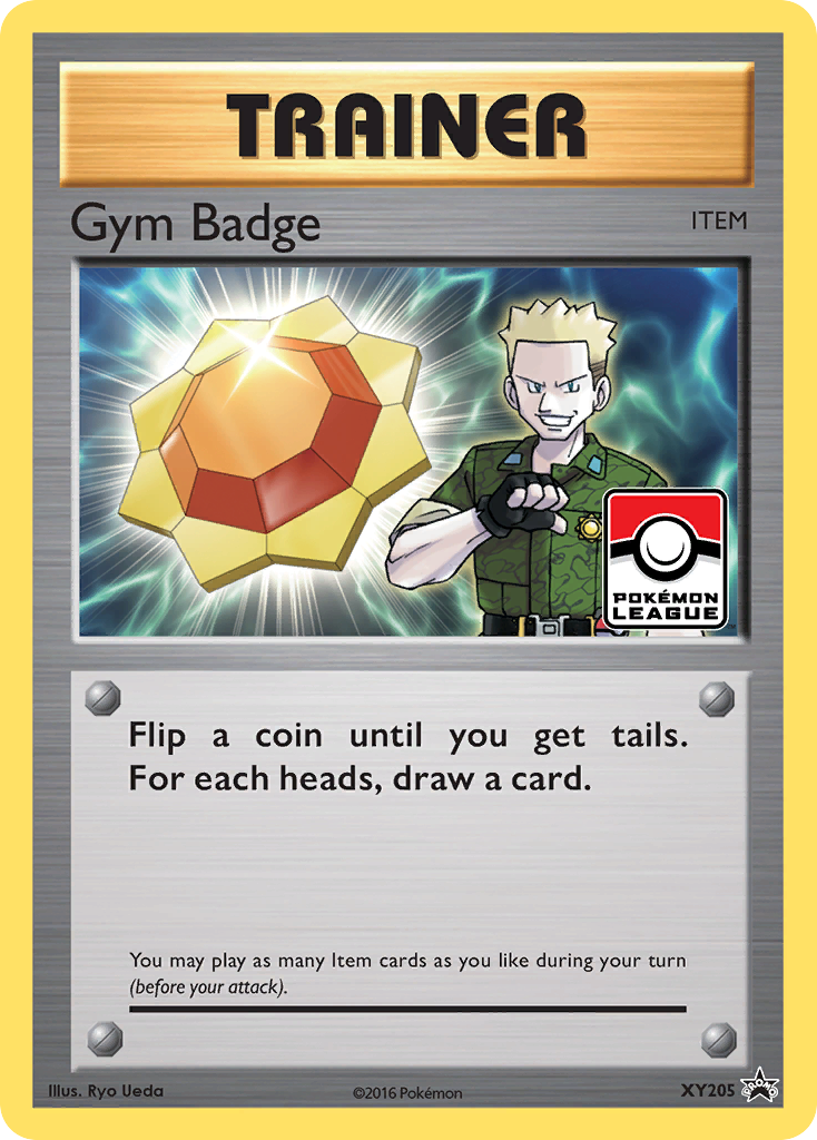 Gym Badge (XY205) (Lt. Surge) [XY: Black Star Promos] - Pokémon - Card Brawlers | Quebec | Canada |