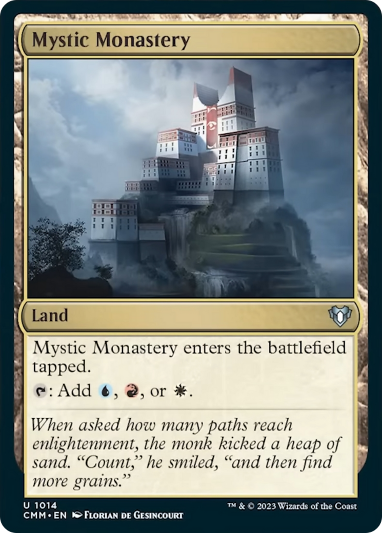 Mystic Monastery [Commander Masters] - Magic: The Gathering - Card Brawlers | Quebec | Canada |