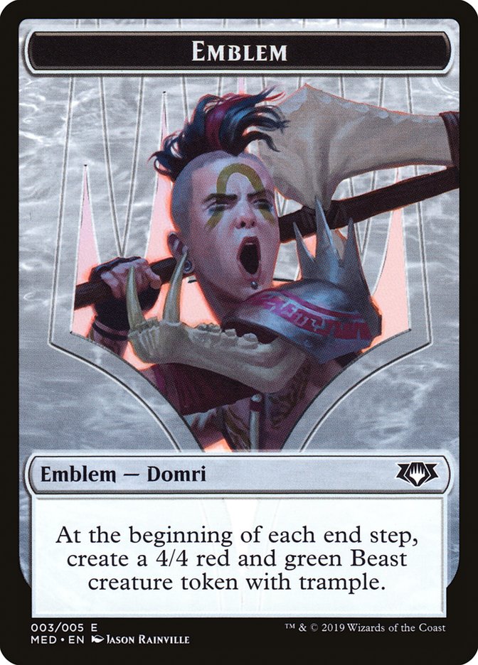 Domri, Chaos Bringer Emblem [Mythic Edition Tokens] - Magic: The Gathering - Card Brawlers | Quebec | Canada |