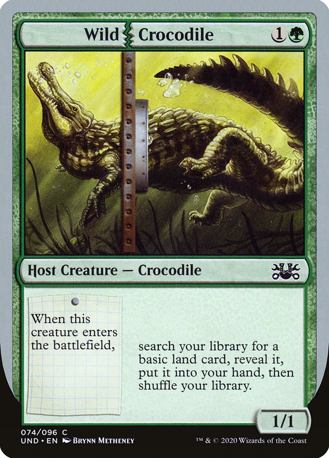 Wild Crocodile [Unsanctioned] - Magic: The Gathering - Card Brawlers | Quebec | Canada |