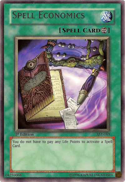 Spell Economics [AST-089] Rare - Yu-Gi-Oh! - Card Brawlers | Quebec | Canada |