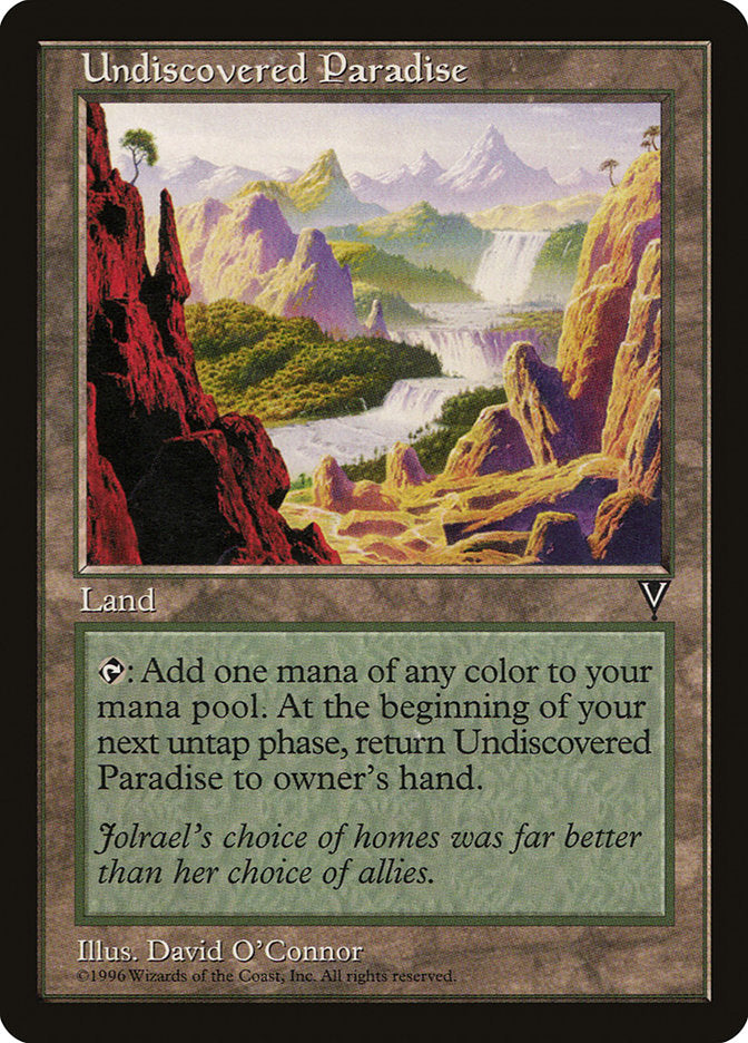 Undiscovered Paradise [Visions] - Magic: The Gathering - Card Brawlers | Quebec | Canada |