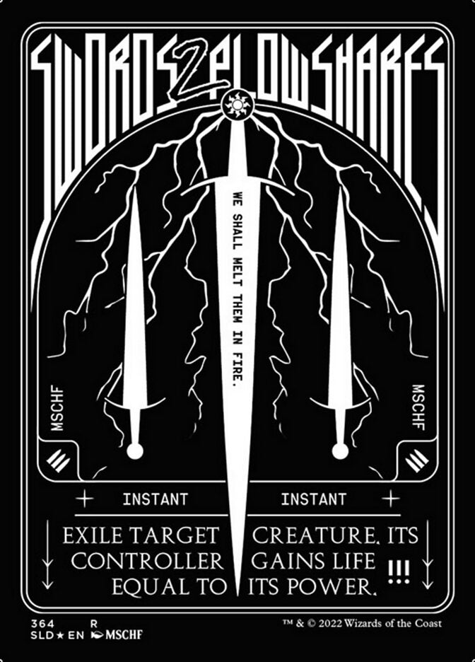 Swords to Plowshares (364) (Foil Etched) [Secret Lair Drop Series] - Magic: The Gathering - Card Brawlers | Quebec | Canada |