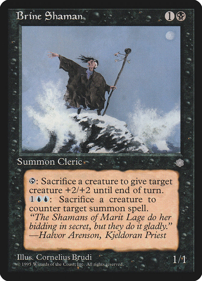 Brine Shaman [Ice Age] - Magic: The Gathering - Card Brawlers | Quebec | Canada |