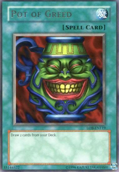 Pot of Greed [LOB-EN119] Rare - Yu-Gi-Oh! - Card Brawlers | Quebec | Canada |