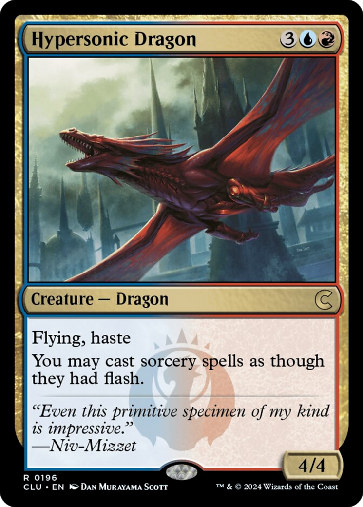 Hypersonic Dragon [Ravnica: Clue Edition] - Magic: The Gathering - Card Brawlers | Quebec | Canada |