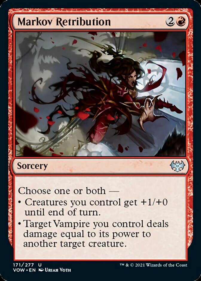 Markov Retribution [Innistrad: Crimson Vow] - Magic: The Gathering - Card Brawlers | Quebec | Canada |