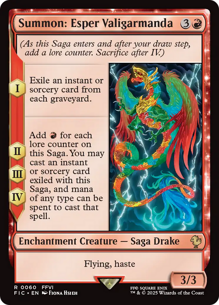 Summon: Esper Valigarmanda [FINAL FANTASY Commander] - Magic: The Gathering - Card Brawlers | Quebec | Canada |