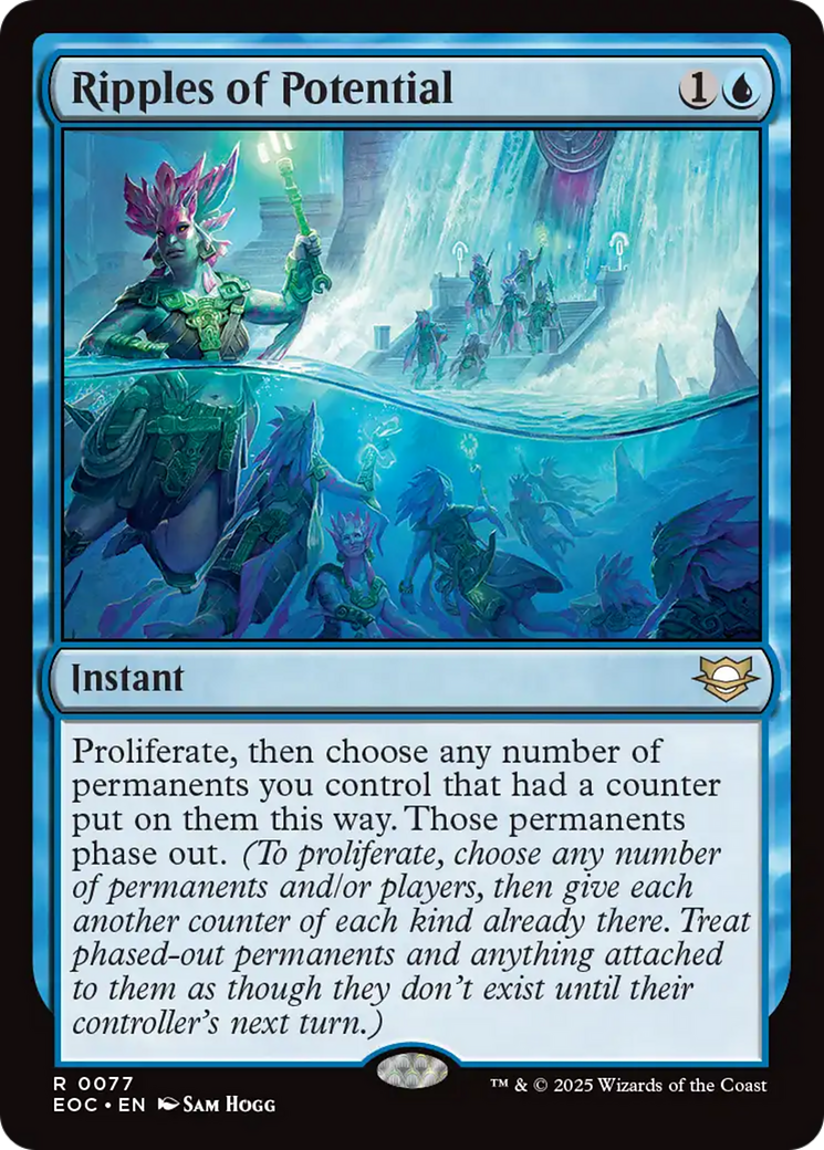Ripples of Potential [Edge of Eternities Commander] - Magic: The Gathering - Card Brawlers | Quebec | Canada |