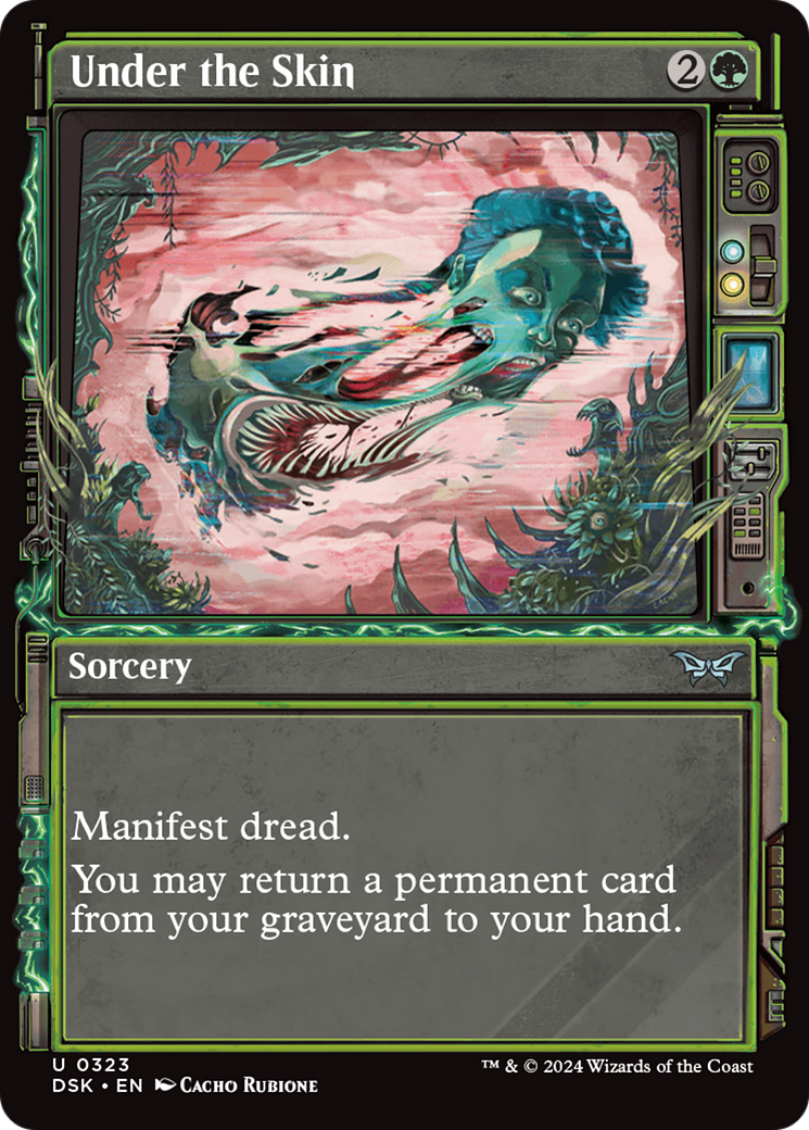 Under the Skin (Showcase) [Duskmourn: House of Horror] - Magic: The Gathering - Card Brawlers | Quebec | Canada |