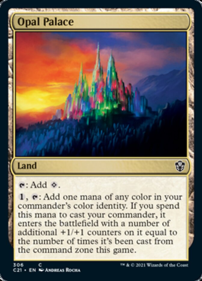 Opal Palace [Commander 2021] - Magic: The Gathering - Card Brawlers | Quebec | Canada |