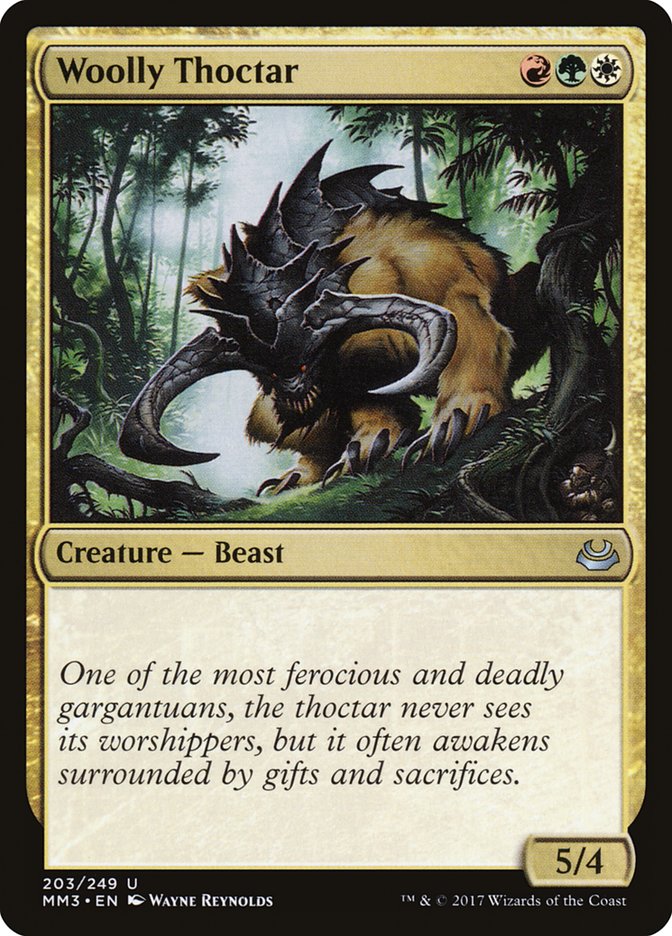 Woolly Thoctar [Modern Masters 2017] - Magic: The Gathering - Card Brawlers | Quebec | Canada |