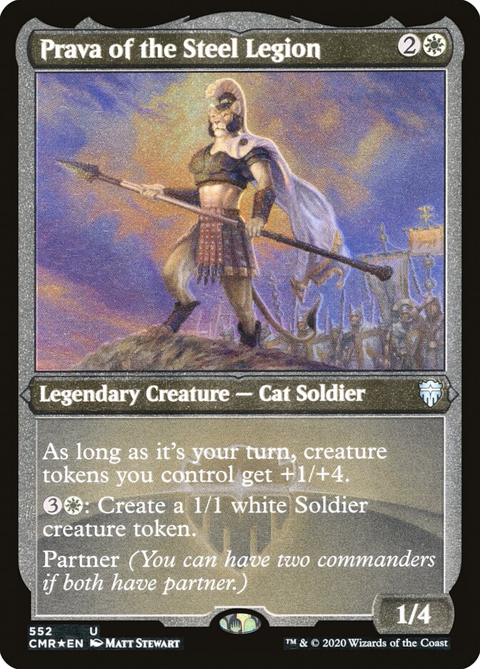 Prava of the Steel Legion (Etched) [Commander Legends] - Magic: The Gathering - Card Brawlers | Quebec | Canada |