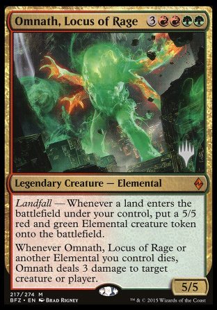 Omnath, Locus of Rage (Promo Pack) [Battle for Zendikar Promos] - Magic: The Gathering - Card Brawlers | Quebec | Canada |