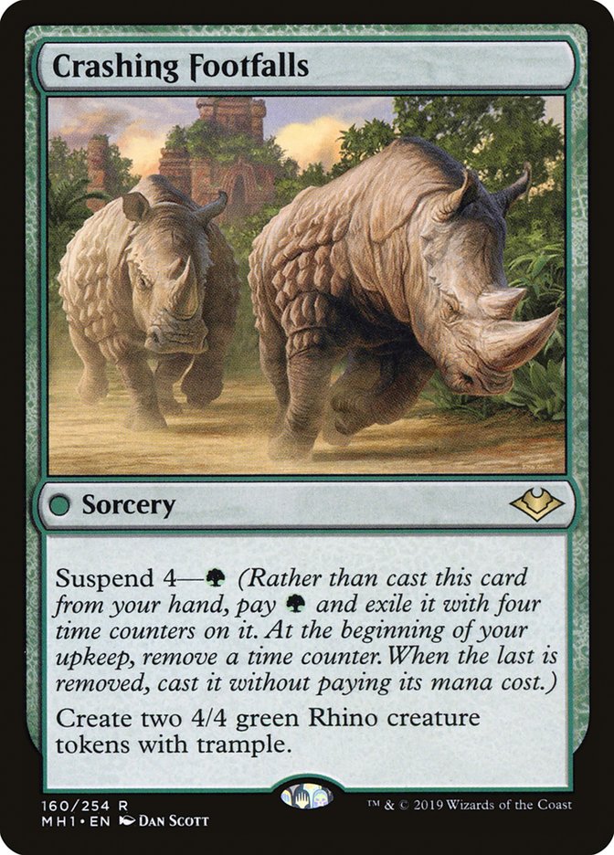 Crashing Footfalls [Modern Horizons] - Magic: The Gathering - Card Brawlers | Quebec | Canada |