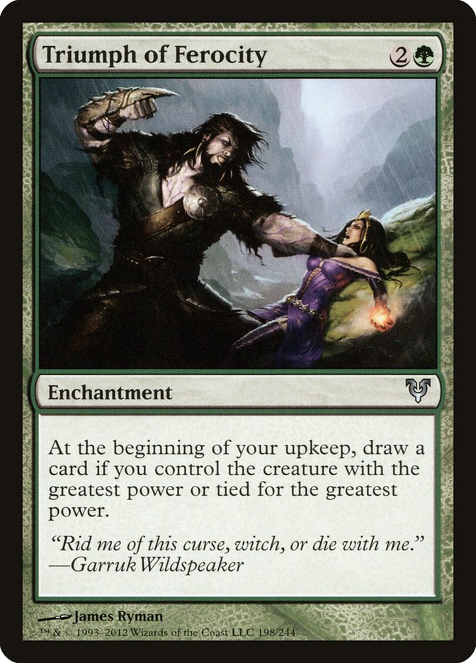 Triumph of Ferocity [Avacyn Restored] - Magic: The Gathering - Card Brawlers | Quebec | Canada |