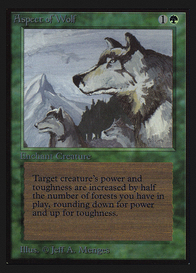 Aspect of Wolf [International Collectors' Edition] - Magic: The Gathering - Card Brawlers | Quebec | Canada |