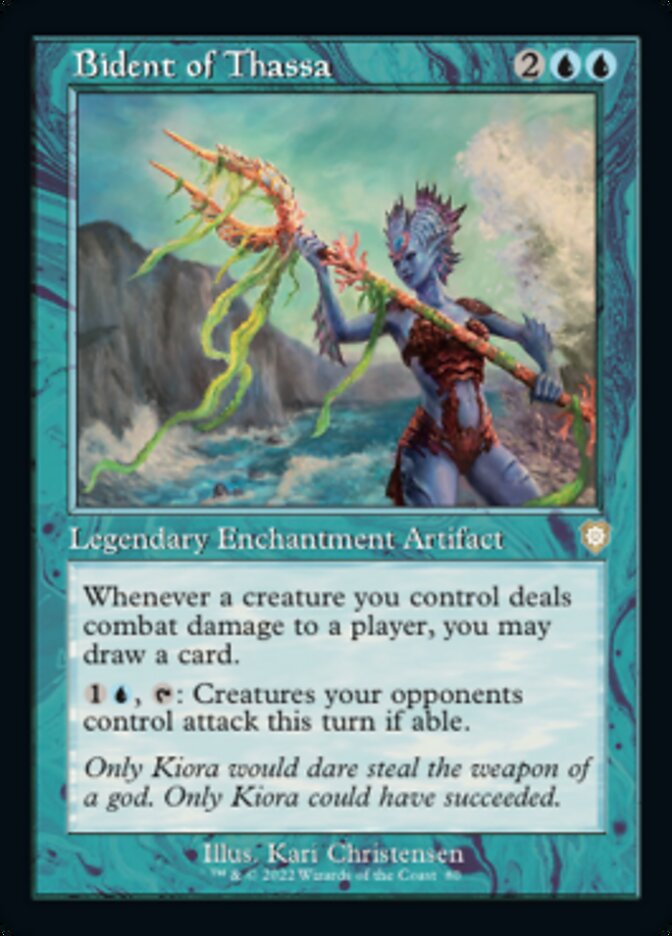 Bident of Thassa (Retro) [The Brothers' War Commander] - Magic: The Gathering - Card Brawlers | Quebec | Canada |