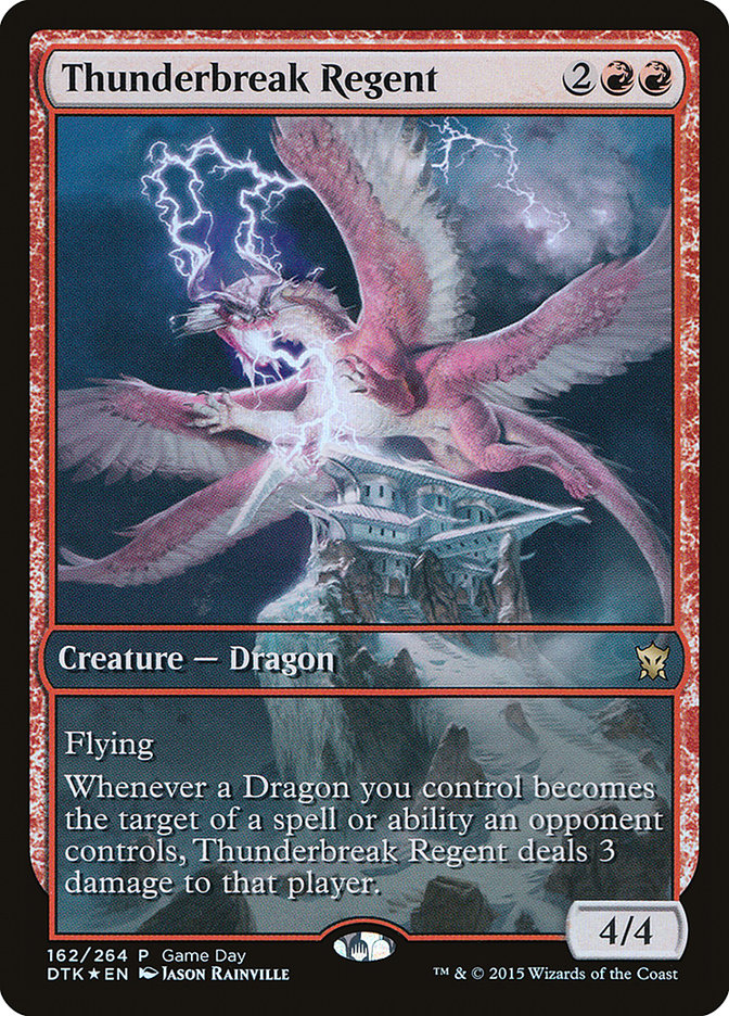 Thunderbreak Regent (Game Day) [Dragons of Tarkir Promos] - Magic: The Gathering - Card Brawlers | Quebec | Canada |