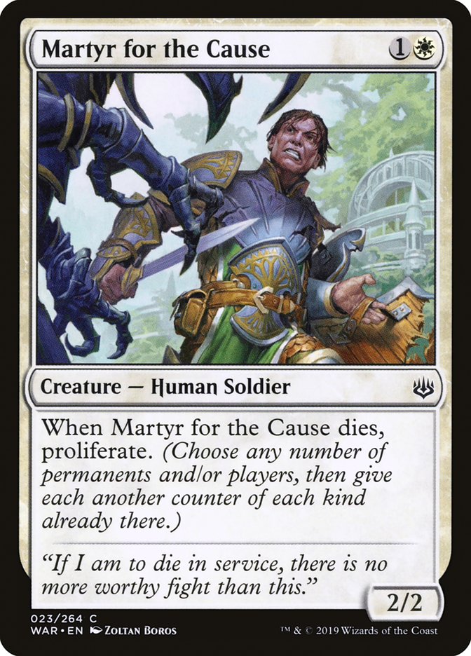 Martyr for the Cause [War of the Spark] - Magic: The Gathering - Card Brawlers | Quebec | Canada |