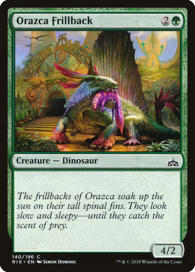 Orazca Frillback [Rivals of Ixalan] - Magic: The Gathering - Card Brawlers | Quebec | Canada |