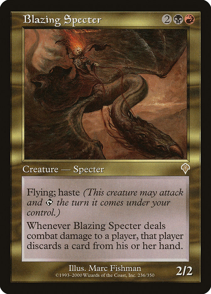 Blazing Specter [Invasion] - Magic: The Gathering - Card Brawlers | Quebec | Canada |