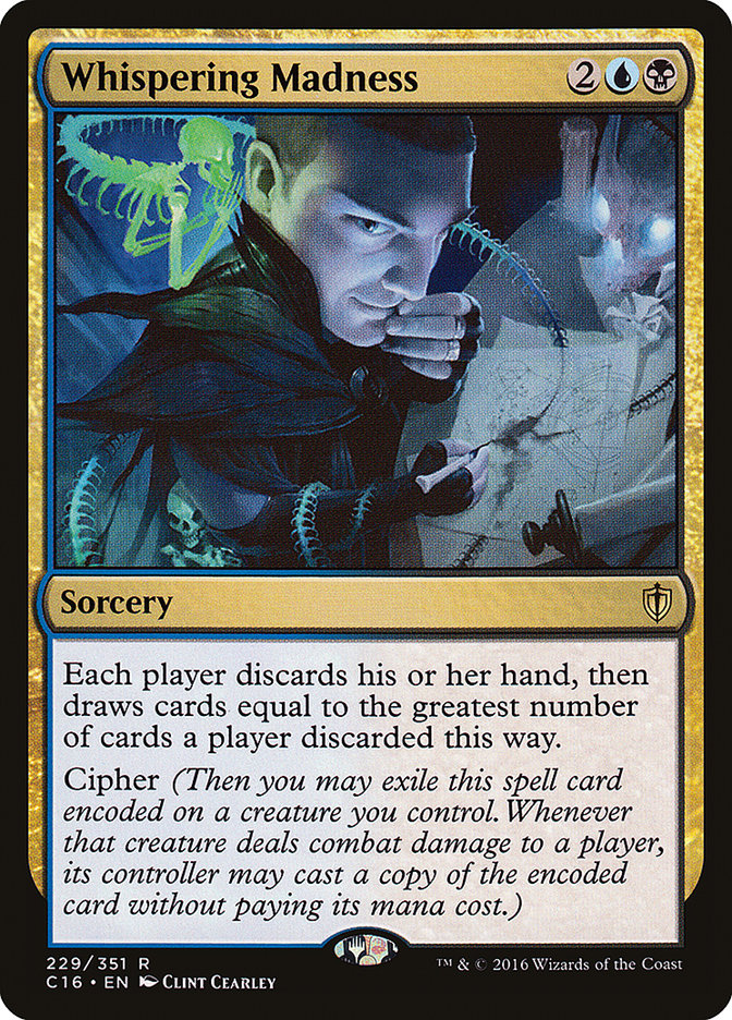 Whispering Madness [Commander 2016] - Magic: The Gathering - Card Brawlers | Quebec | Canada |