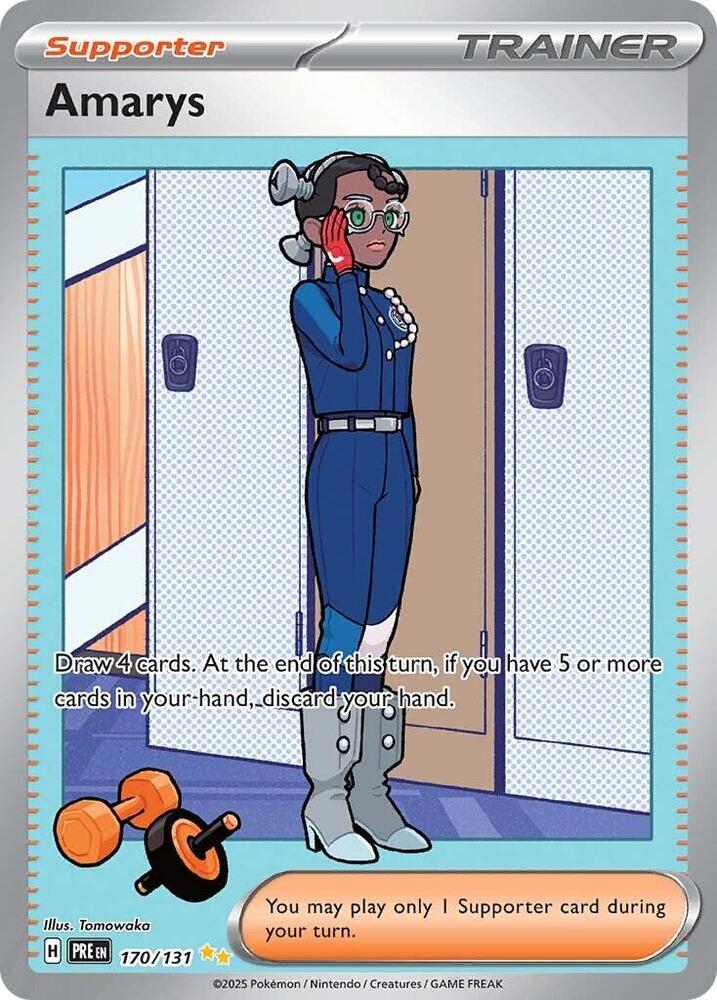 Amarys (170/131) [Scarlet & Violet: Prismatic Evolutions] - Pokémon - Card Brawlers | Quebec | Canada |