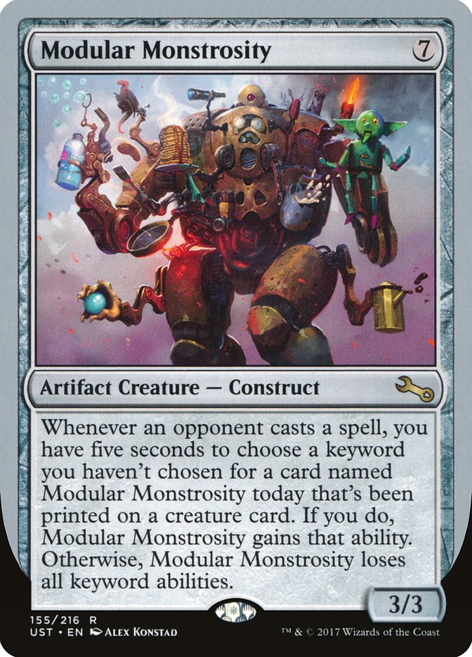 Modular Monstrosity [Unstable] - Magic: The Gathering - Card Brawlers | Quebec | Canada |