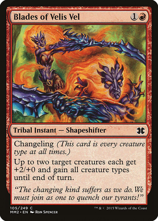 Blades of Velis Vel [Modern Masters 2015] - Magic: The Gathering - Card Brawlers | Quebec | Canada |