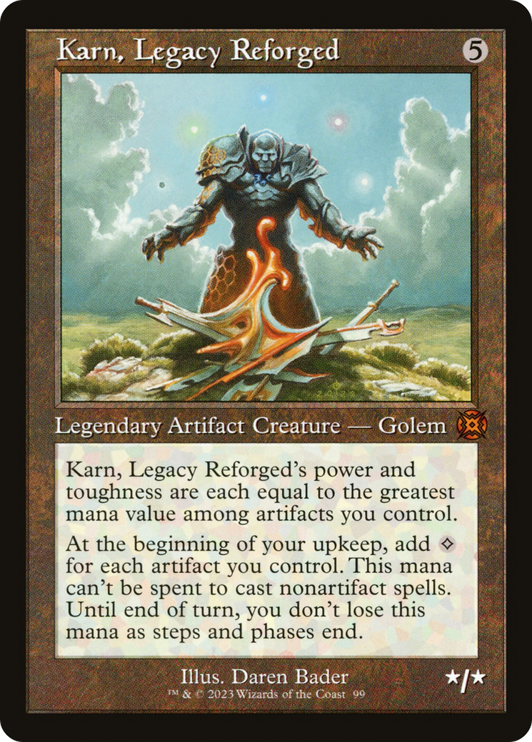 Karn, Legacy Reforged (Retro) [March of the Machine: The Aftermath] - Magic: The Gathering - Card Brawlers | Quebec | Canada |