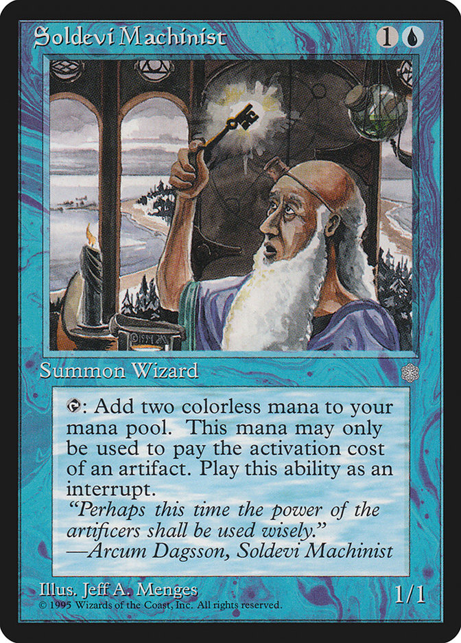 Soldevi Machinist [Ice Age] - Magic: The Gathering - Card Brawlers | Quebec | Canada |