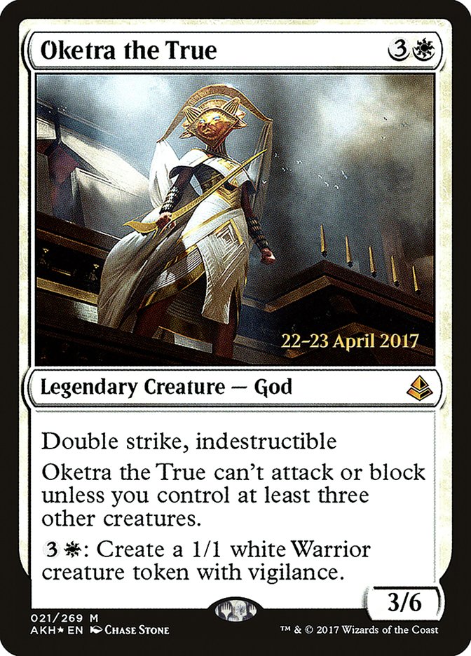 Oketra the True [Amonkhet Prerelease Promos] - Magic: The Gathering - Card Brawlers | Quebec | Canada |