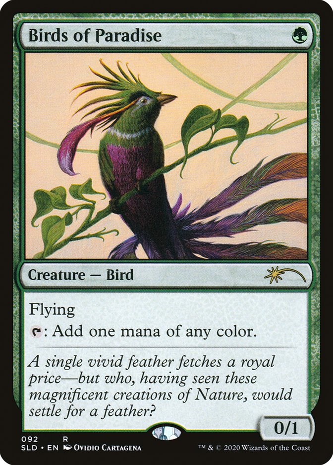 Birds of Paradise (092) [Secret Lair Drop Series] - Magic: The Gathering - Card Brawlers | Quebec | Canada |