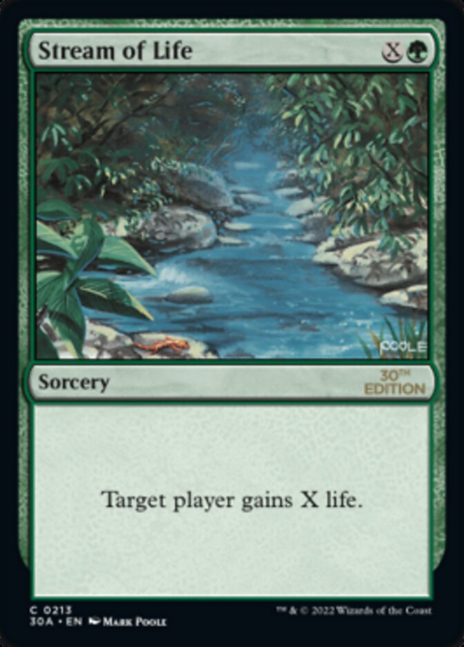 Stream of Life [30th Anniversary Edition] - Magic: The Gathering - Card Brawlers | Quebec | Canada |