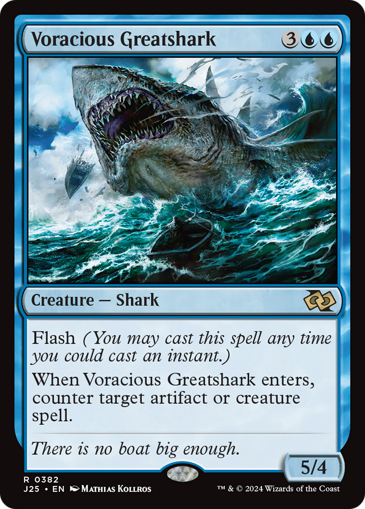 Voracious Greatshark [Foundations Jumpstart] - Magic: The Gathering - Card Brawlers | Quebec | Canada |
