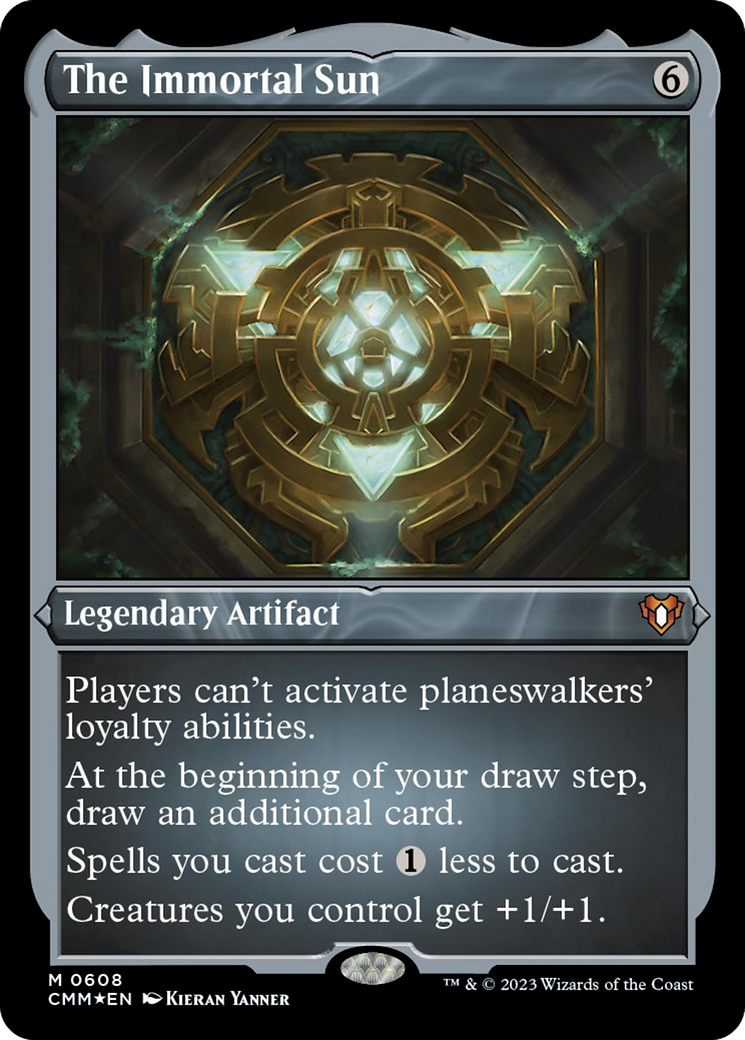 The Immortal Sun (Foil Etched) [Commander Masters] - Magic: The Gathering - Card Brawlers | Quebec | Canada |