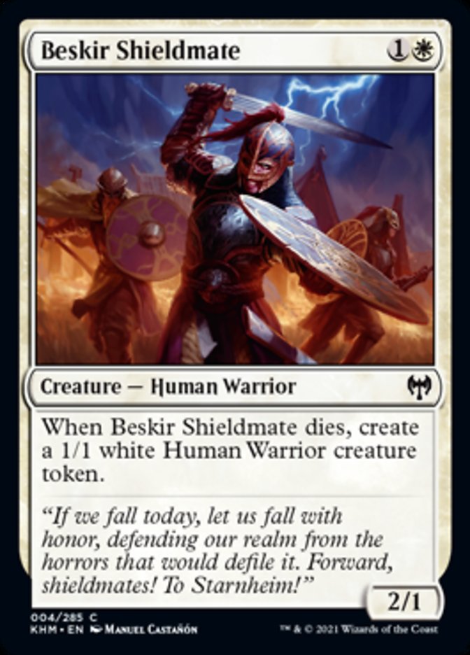 Beskir Shieldmate [Kaldheim] - Magic: The Gathering - Card Brawlers | Quebec | Canada |