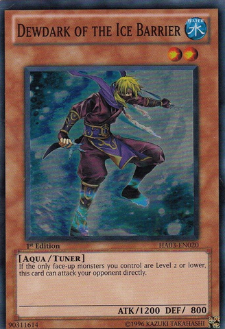 Dewdark of the Ice Barrier [HA03-EN020] Super Rare - Yu-Gi-Oh! - Card Brawlers | Quebec | Canada |