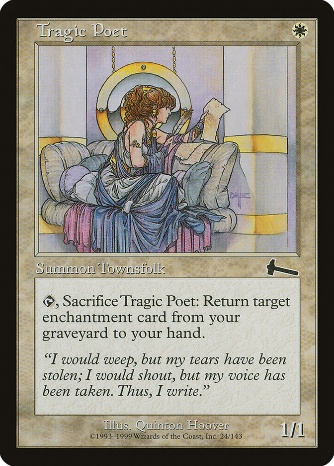 Tragic Poet [Urza's Legacy] - Magic: The Gathering - Card Brawlers | Quebec | Canada |