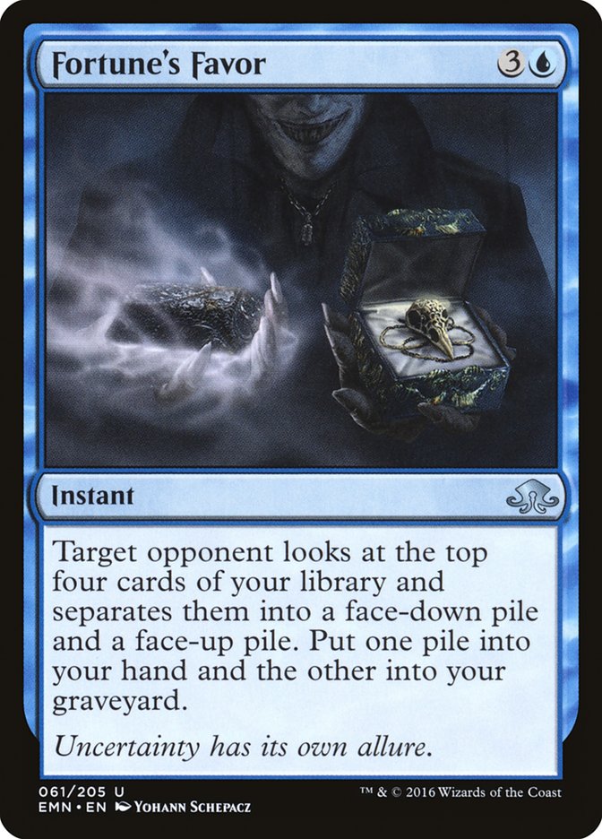 Fortune's Favor [Eldritch Moon] - Magic: The Gathering - Card Brawlers | Quebec | Canada |