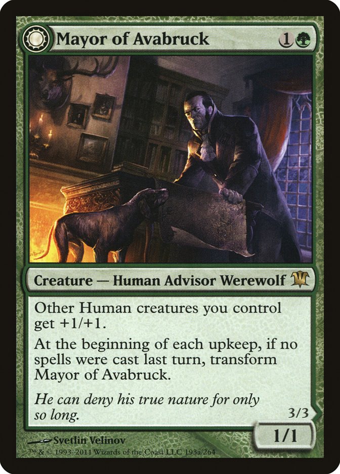 Mayor of Avabruck // Howlpack Alpha [Innistrad] - Magic: The Gathering - Card Brawlers | Quebec | Canada |